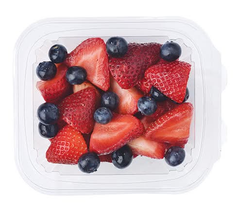 Wegmans Sliced Strawberries & Blueberries