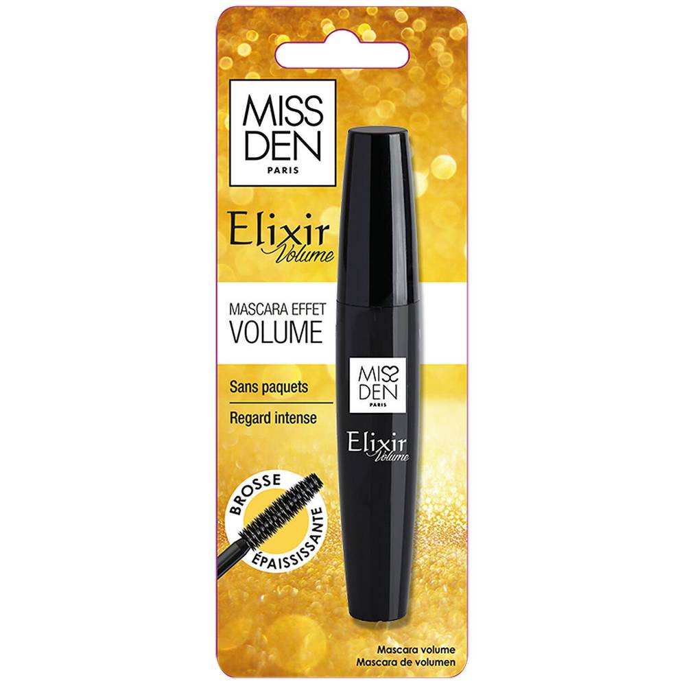 Mascara Elixir Volume Brun Ebène MISS DEN - le mascara