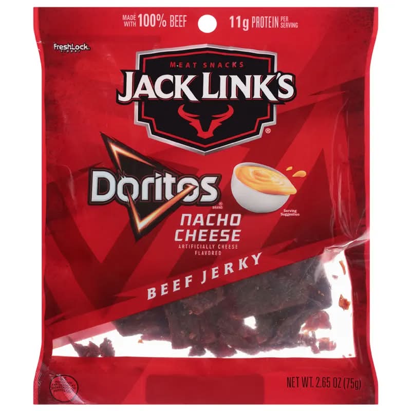 Jack Link's Beef Jerky Doritos Nacho Cheese