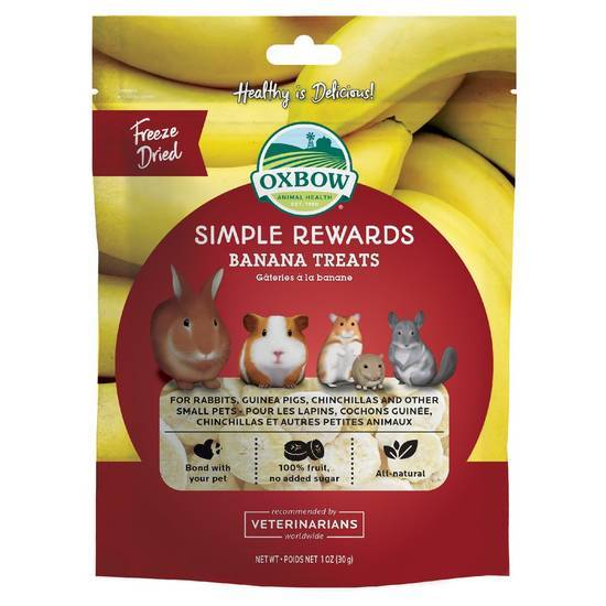 Oxbow Simple Rewards Banana Treat (1 oz)