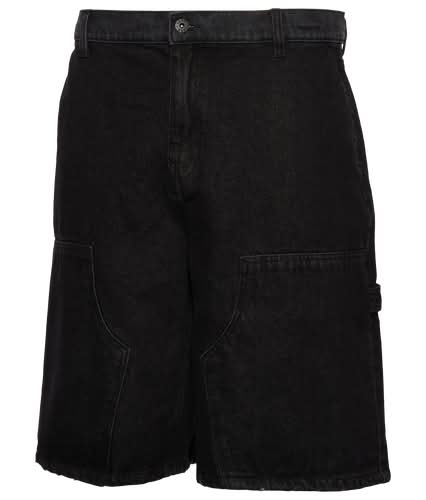 LCKR Mens Salaman Carpenter Jorts - Black Size 38