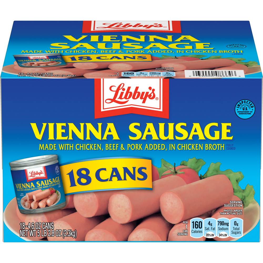 Libby's Vienna Sausage (4.6 oz, 18 ct)