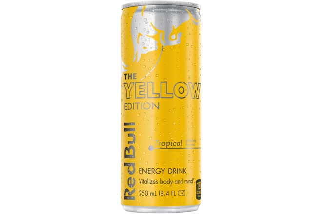 Red Bull Yellow Edition Tropical