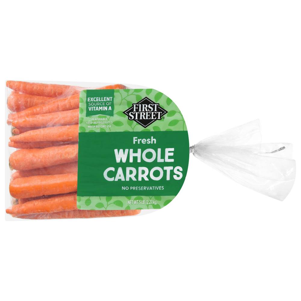 First Street Whole Carrots