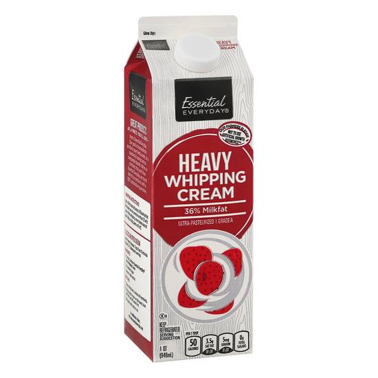 Essential Everyday 36% Milkfat Heavy Whipping Cream (1 quart)