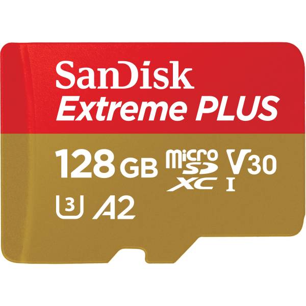 Sandisk Extreme Plus Microsdxc Uhs-I Memory Card 128 Gb