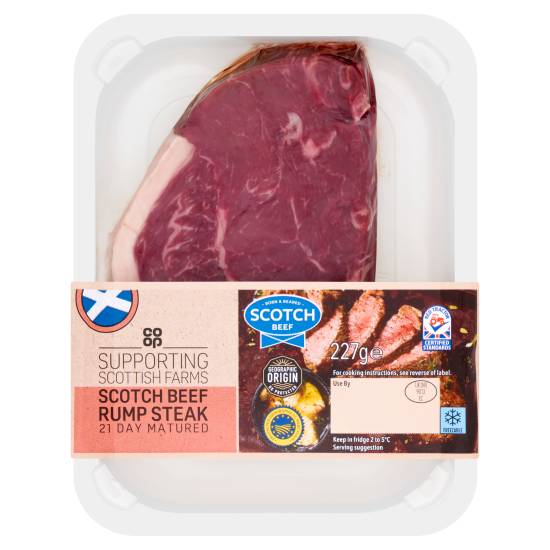 Co-Op Scotch Beef Rump Steak (227g)
