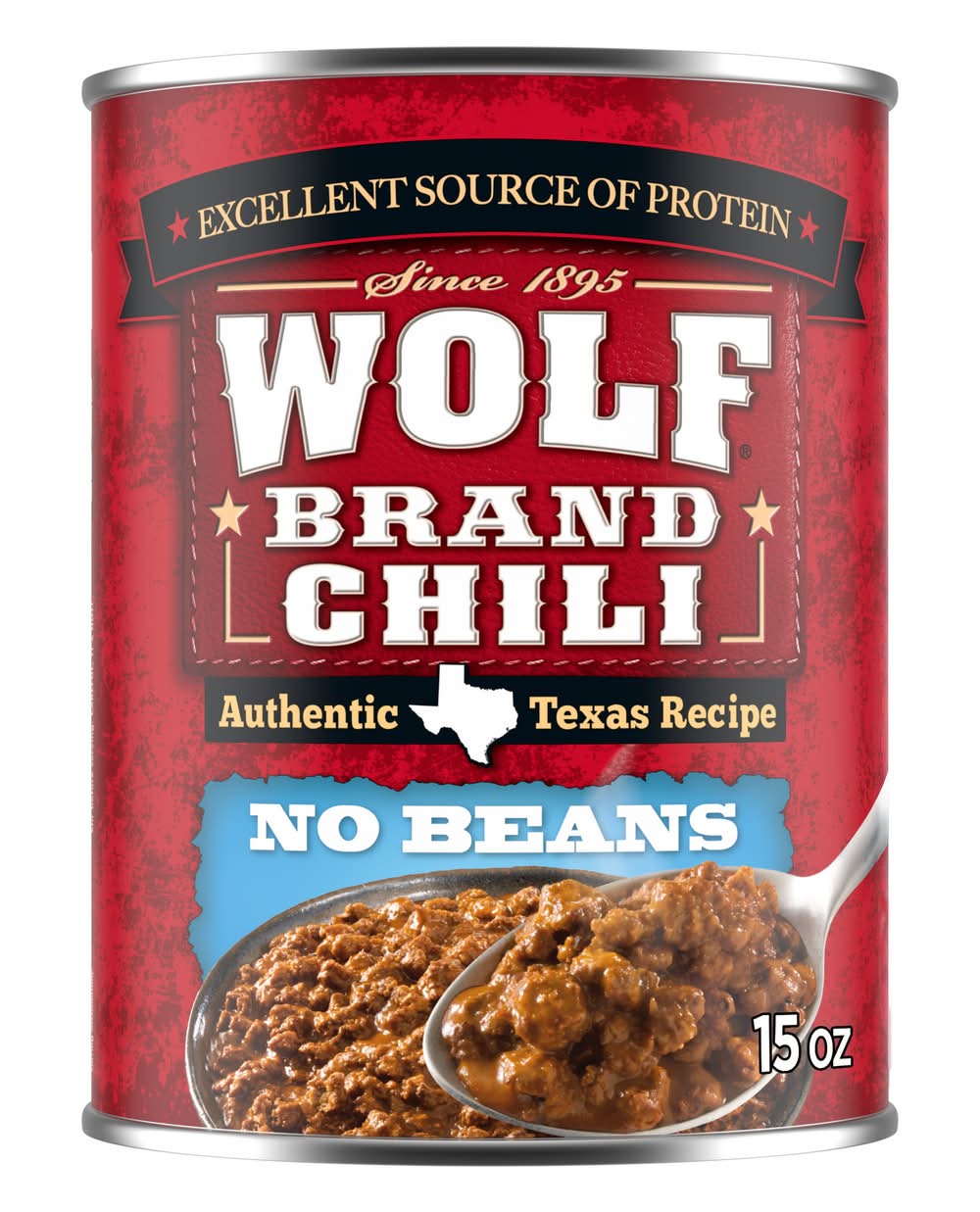 Wolf Brand Chili Without Beans (15 oz)