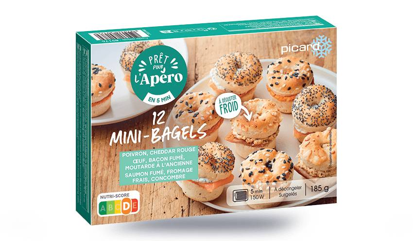 12 mini-bagels