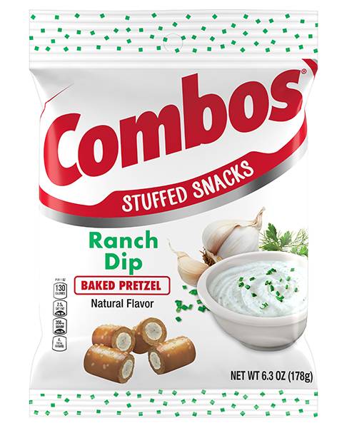 Combo's Ranch Dip Pretzel 6.3oz