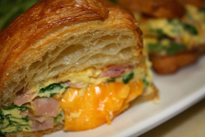 Breakfast Croissant Sandwich