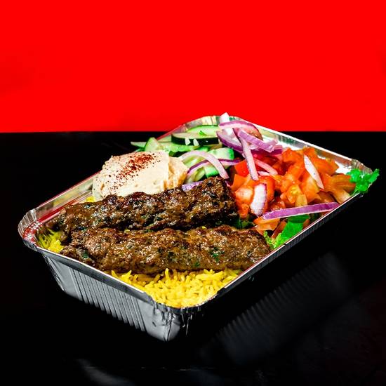 Kofta Kebab over Rice