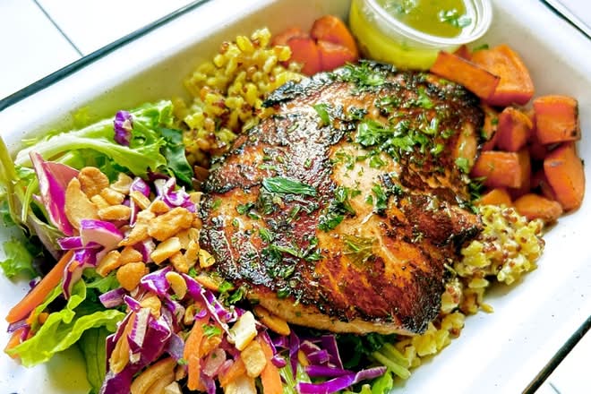 Whole Harvest Salmon Bowl