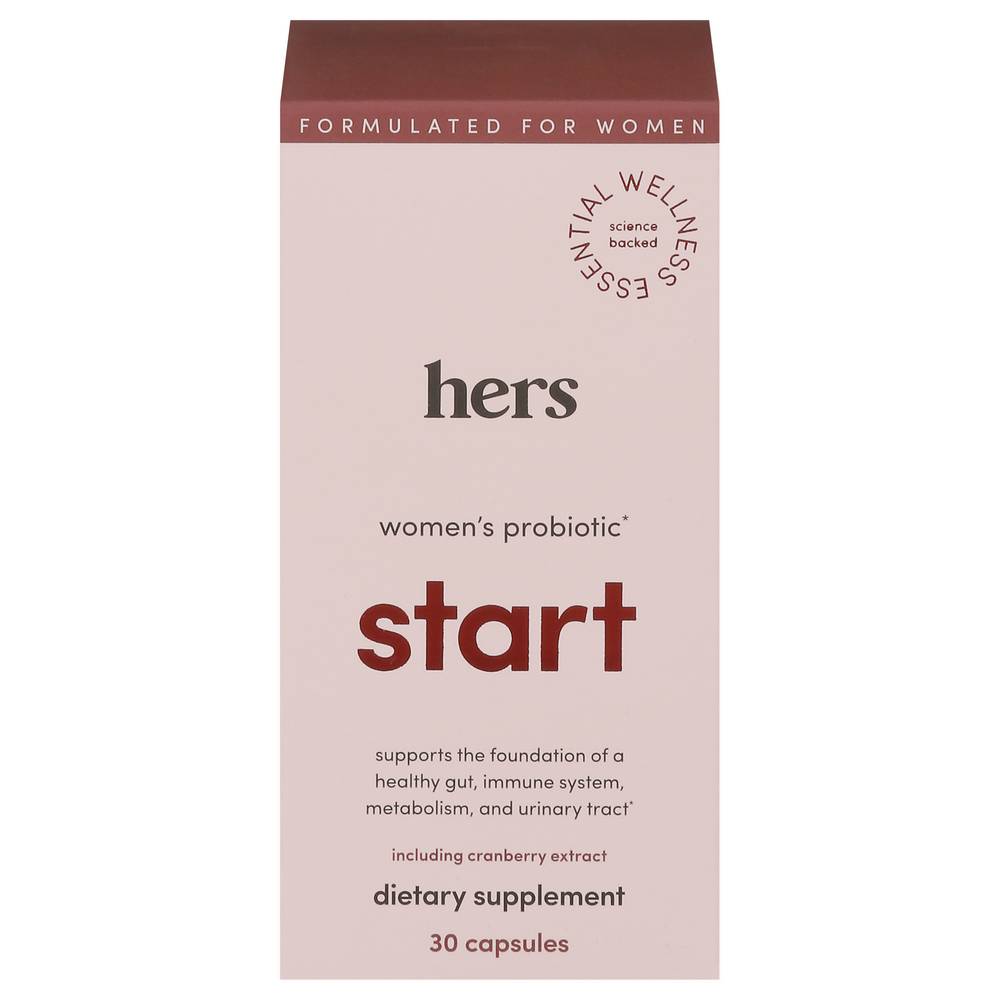 hers Start Women's Probiotic Capsules ( 30 ct )