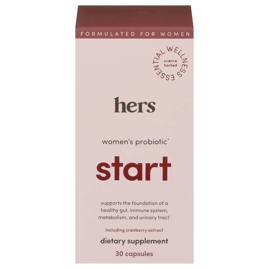 Hers Start Women's Probiotic Capsules ( 30 ct )