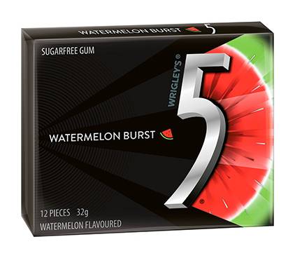 5 Gum Watermelon 32g