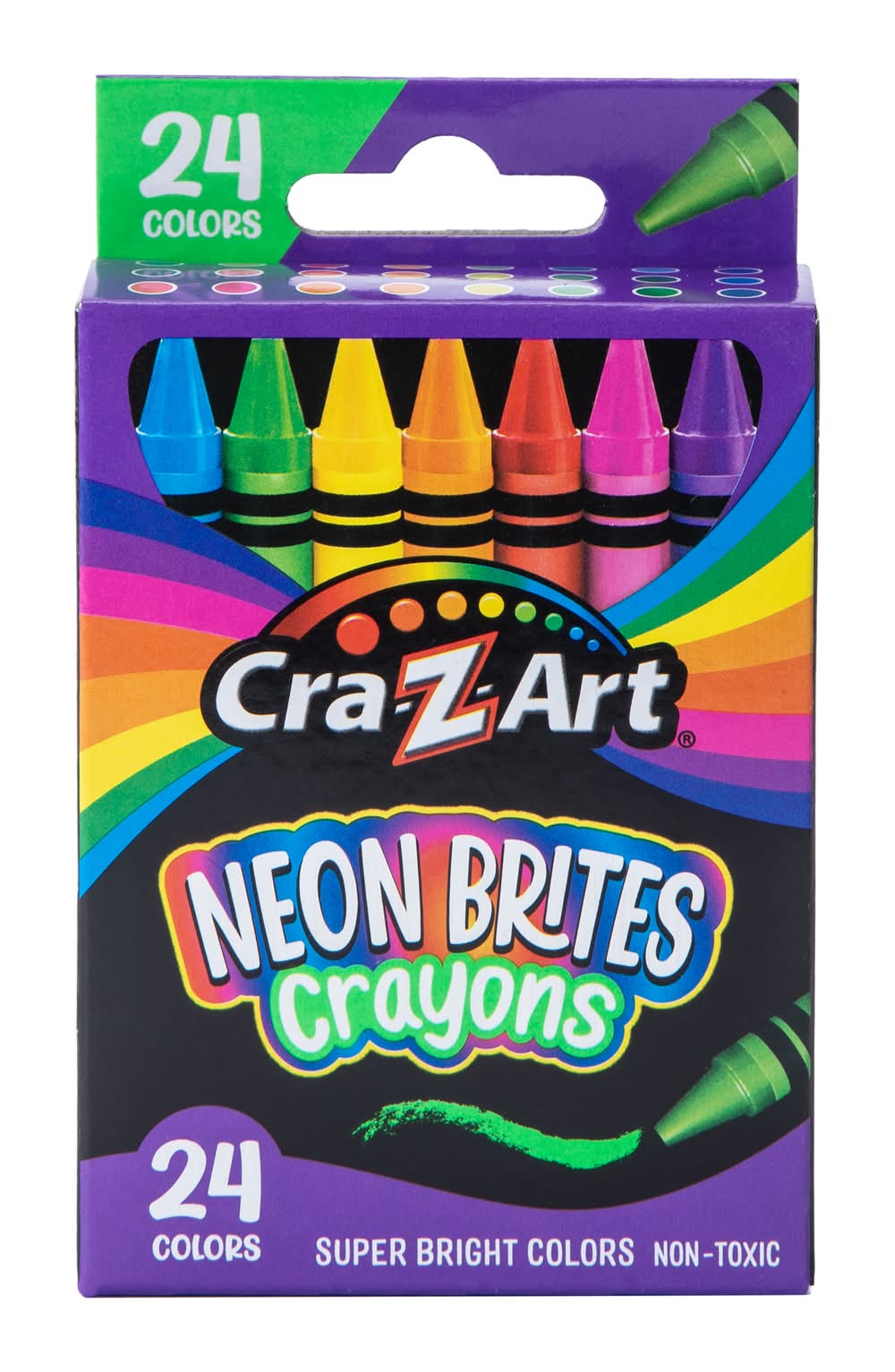 Cra-Z-Art® Neon Brites Crayons 24-Count