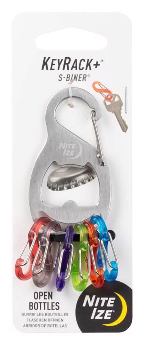 Nite Ize S-Biner Stainless Steel Silver S-Biner Key Holder