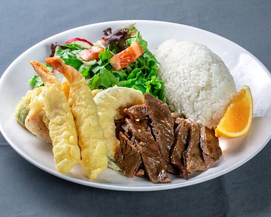 (p-6) Beef Tempura Plate