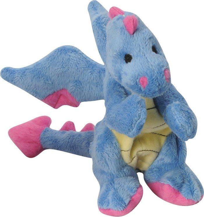 Go Dog Godog Dragons Chew Guard Dog Toy, Periwinkle, Small