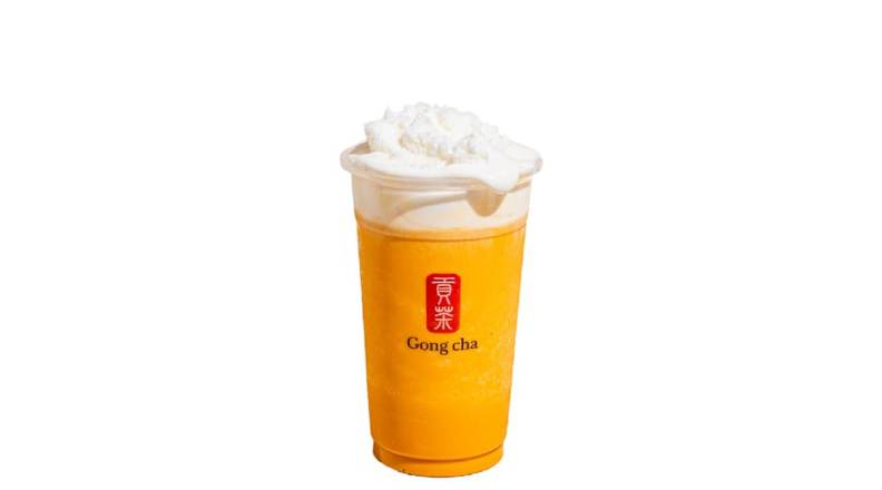 Pumpkin Pie Milk Tea Slush