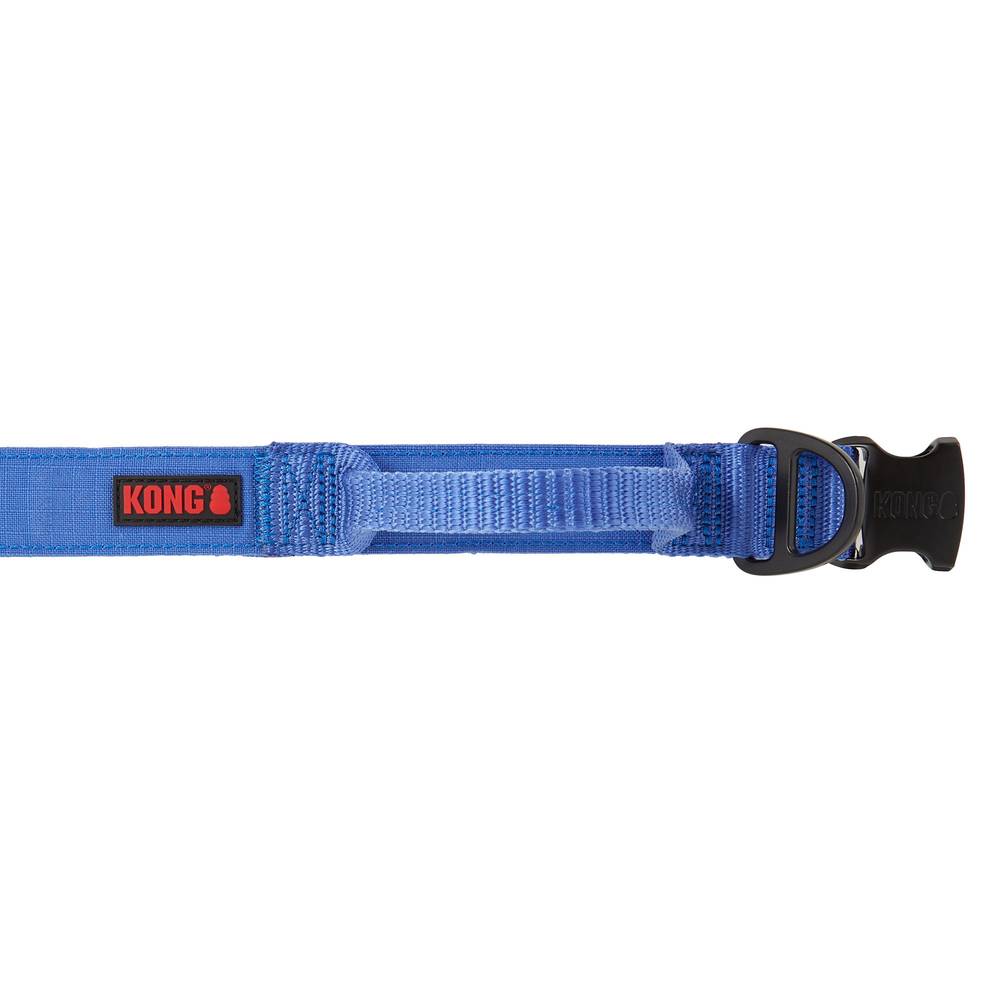 KONG Handle Dog Collar, X Large, Blue