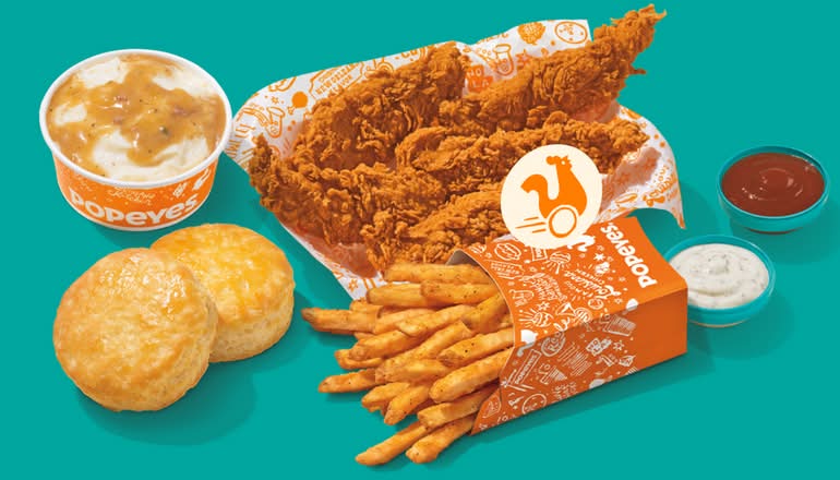 6Pc Tenders Meal Deal for 2
