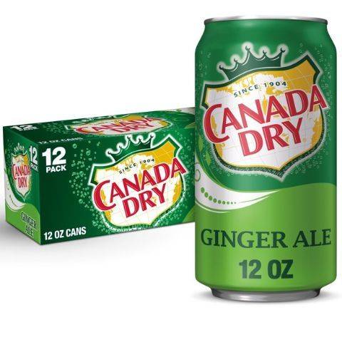 Canada Dry Ginger Ale 12 Pack 12oz Can
