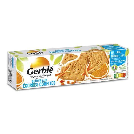 Gerble Biscuits - Goûters diét. écorces confites 360g