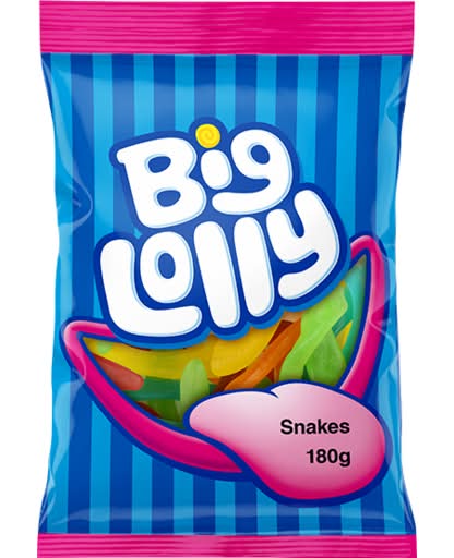 Big Lolly Snakes 180g