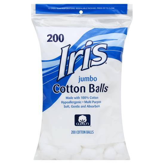 Iris Jumbo Cotton Balls