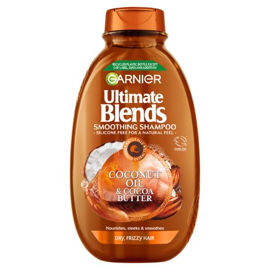 Garnier Ultimate Blends Coconut Oil & Cocoa Butter Smoothing and Nourishing Shampoo (400ml)