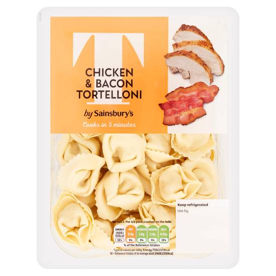 Sainsbury's Chicken & Bacon Tortelloni 300g