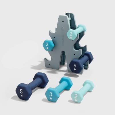 All In Motion Dumbell Set (7 ct)