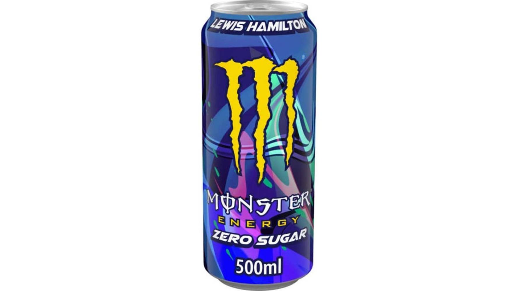 Monster Energy - Boisson énergisante sans sucres, lewis hamilton (500ml)