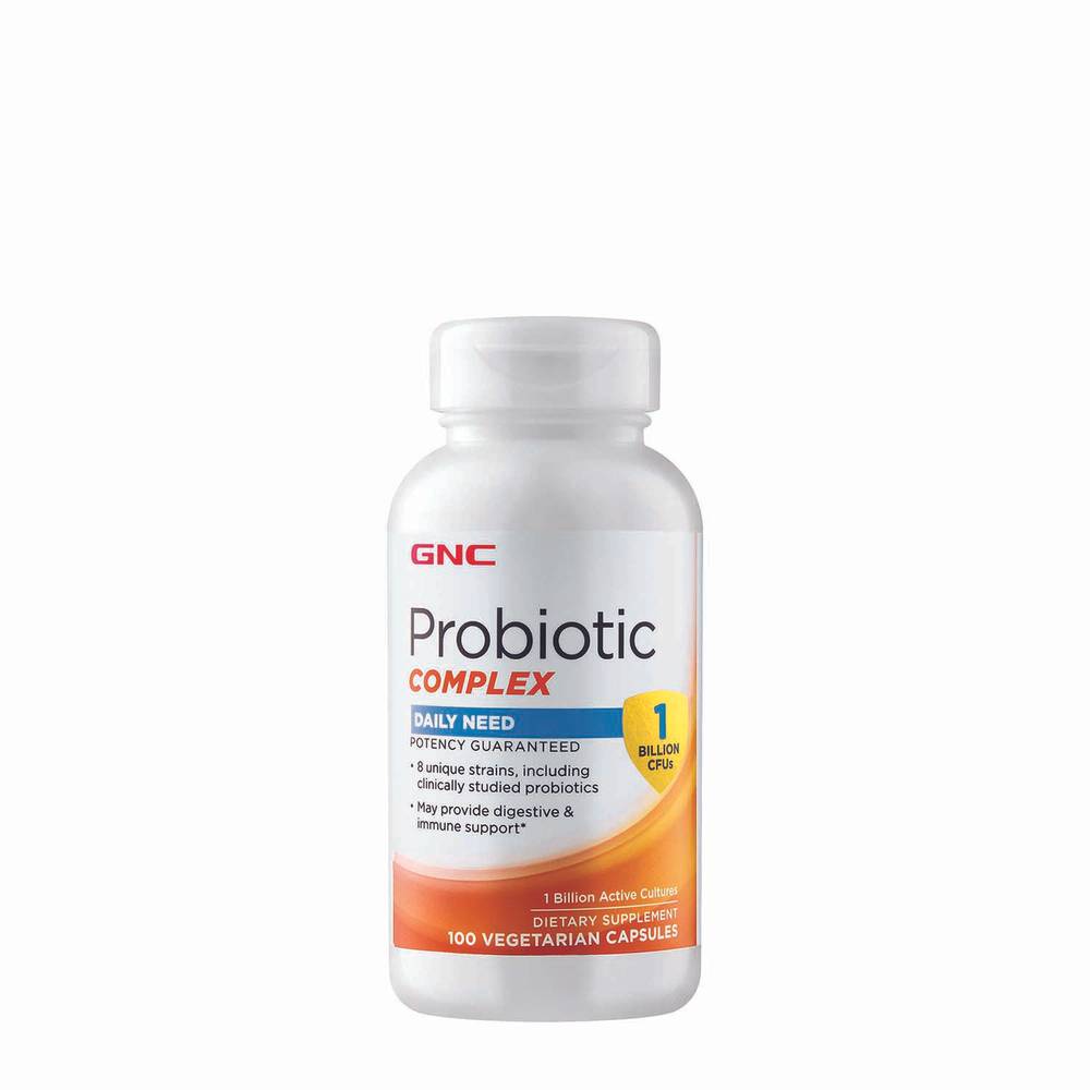 Probiotic Complex Daily Need - 1 Billion CFUs - 100 Capsules (100 Servings)