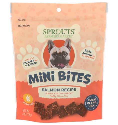 Sprouts Salmon Bites Dog Treats