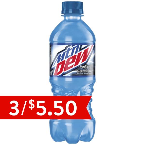 Mtn Dew Voltage 20oz