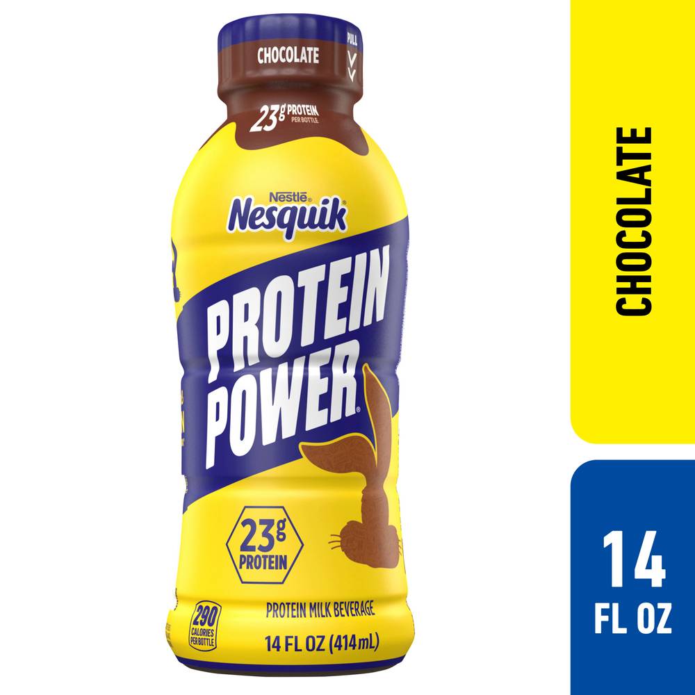 Nesquik Protein Powder Milk Beverage (14 fl oz) (chocolate)