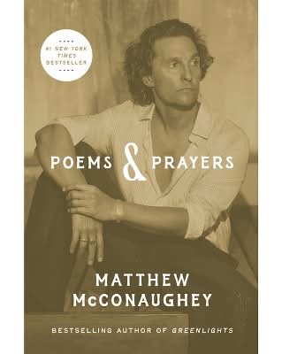 Book Poems & Prayers - Matthew Mcconaughey