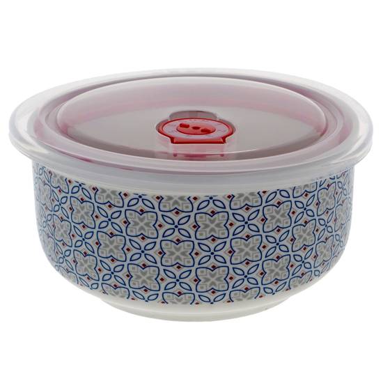 # New Bone Bowl With Vented Cover (FULL 840ML (28.4 OZ))