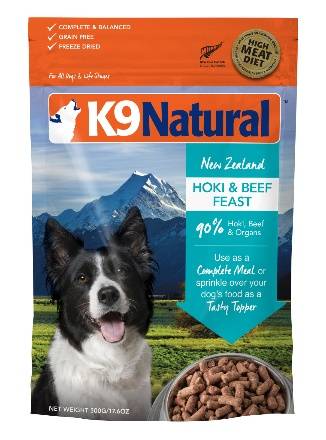 【K9】牛肉鱈魚 狗狗凍乾生食餐500g#WP012415