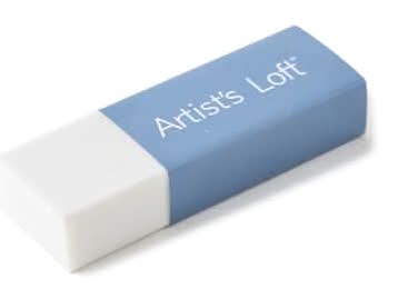 Artist's Loft Vinyl Eraser, White