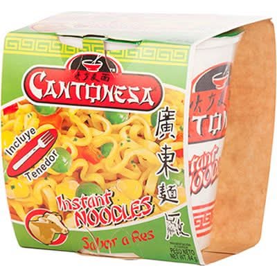 Sopa Instantánea Cantonesa Res 64 g
