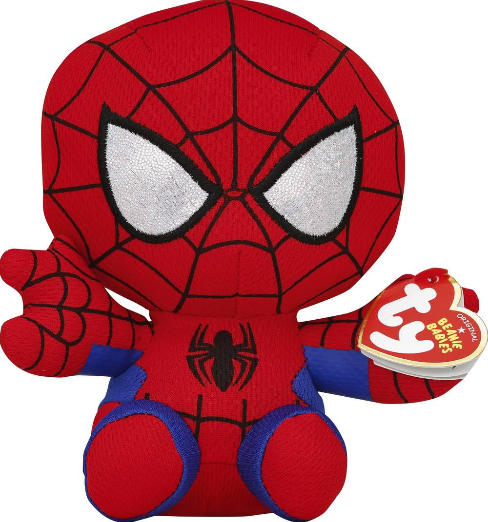 TY Spider-Man Beanie Babies Plush 3+ (3.5 oz)