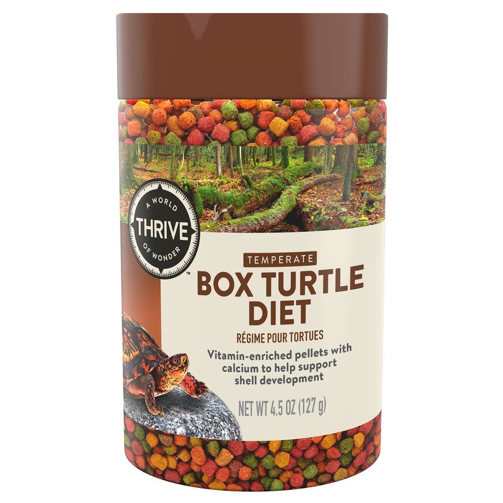 Thrive Pelleted Box Turtle Diet (Size: 4.5 Oz)