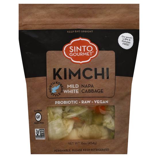 Sinto Gourmet Mild White Napa Cabbage Kimchi