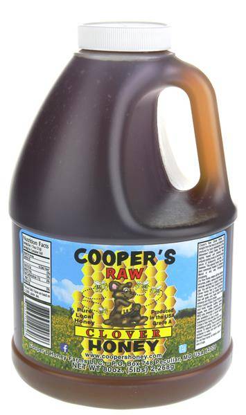 Coopers Raw Clover Honey