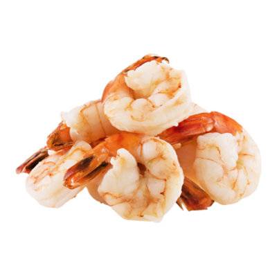 Large Shrimp Cooked 31-40 Count Tail-On Previously Frozen