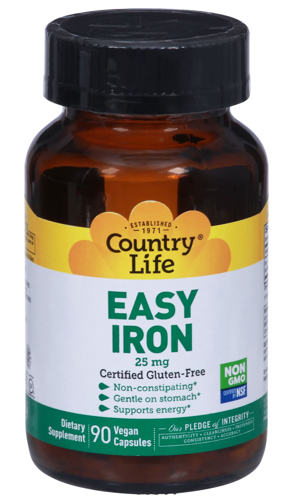 Country Life 25 Mg Easy Iron Supplement (4.6 oz)